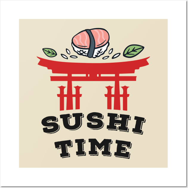 Sushi Time Wall Art by imshinji